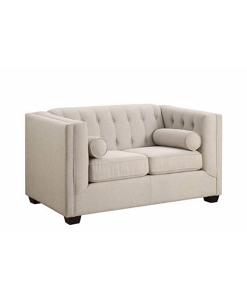 Coaster Home Furnishings Cairns Upholstered Tufted Back