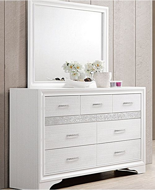 Coaster Home Furnishings Miranda 7 Drawer Dresser With Hidden