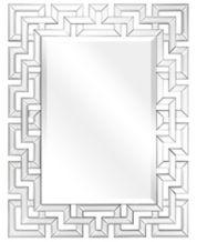 Empire Art Direct Contempo Brushed Stainless Steel Gold Rectangular Wall Mirror