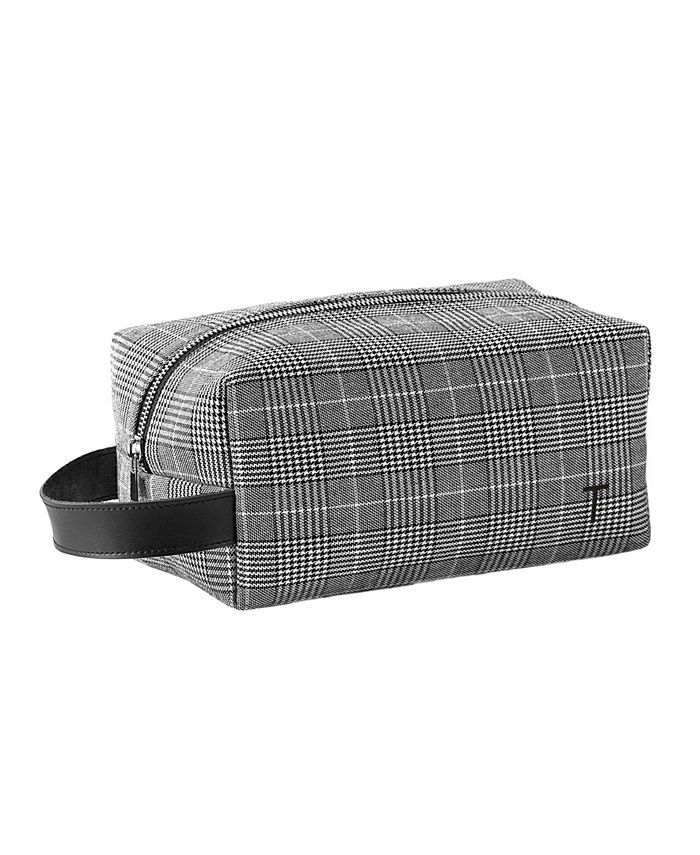 Cathy's Concepts Personalized Glen Plaid Dopp Kit Macy's