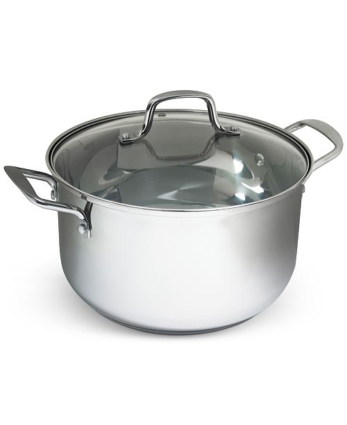 Sedona Stainless Steel 8Qt. Covered Stockpot & Reviews Cookware