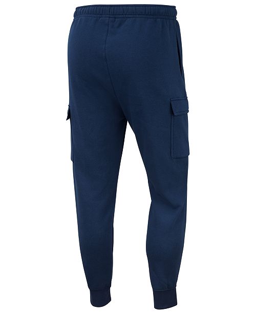 nike club fleece cargo joggers