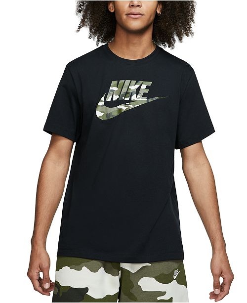 Nike Men S Camo Logo T Shirt Reviews T Shirts Men Macy S