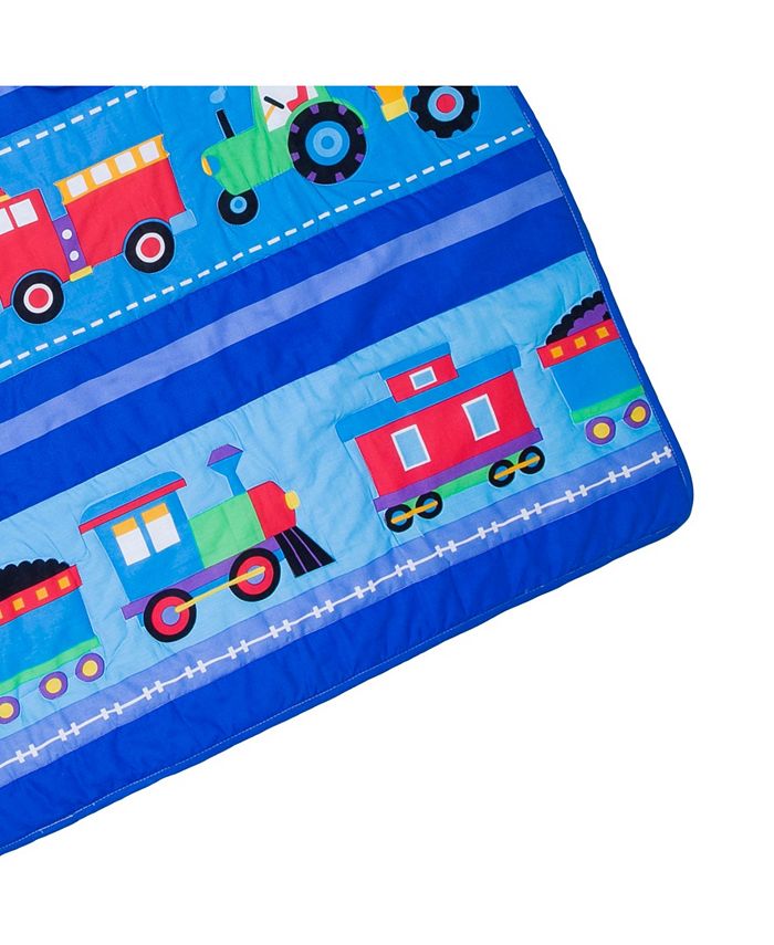 Wildkin - Trains, Planes, Trucks Toddler Lightweight Comforter