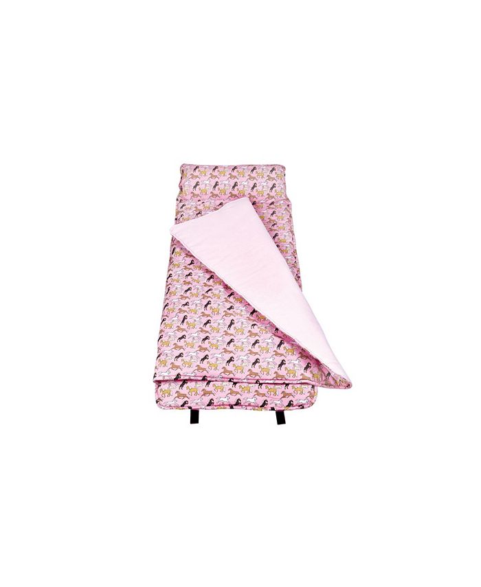 Wildkin Horses in Pink Nap Mat Macy's