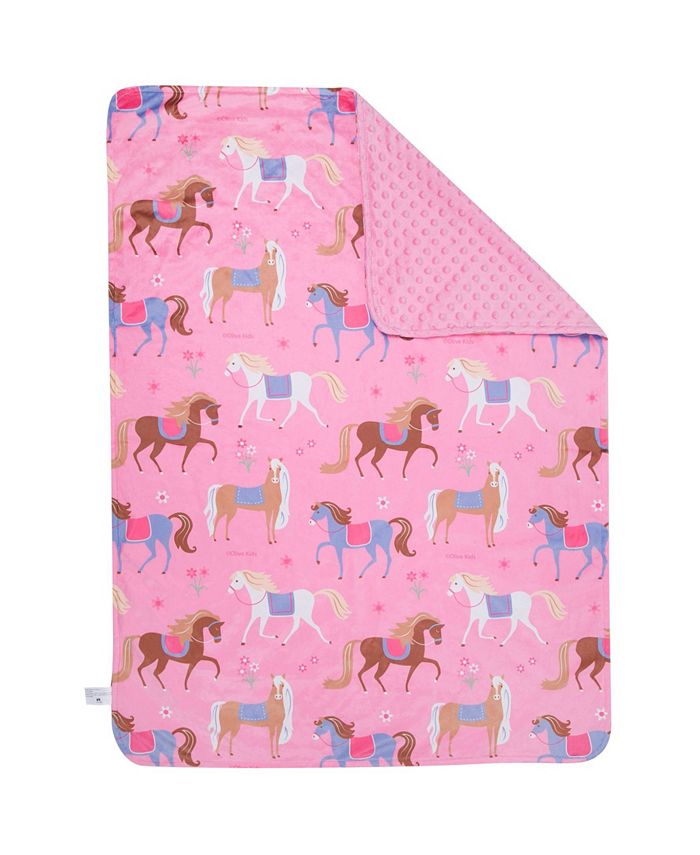 Wildkin Horses Plush Blanket Macy's