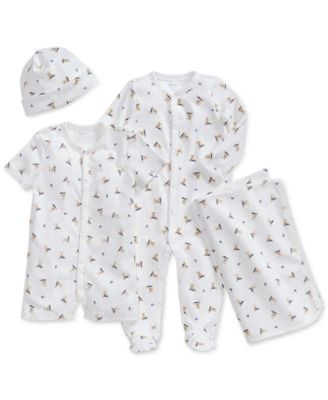Ralph Lauren Baby Boys Printed Cotton Coverall