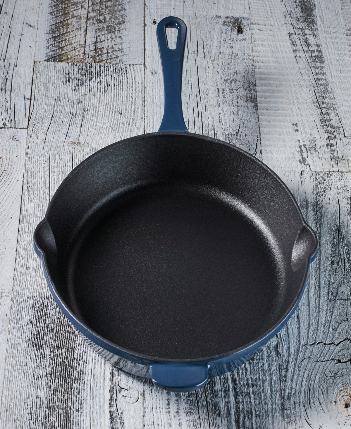 Cuisinart Chefs Classic Enameled Cast Iron 10" Skillet In Provencal Blue