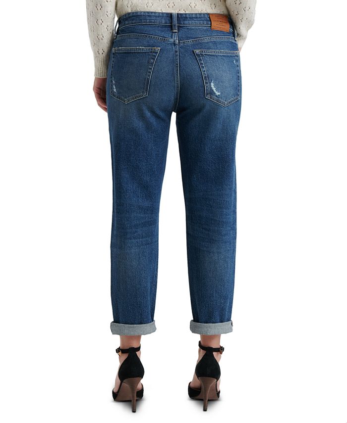 Lucky Brand Sienna Cuffed Boyfriend Jeans & Reviews - Jeans - Women ...