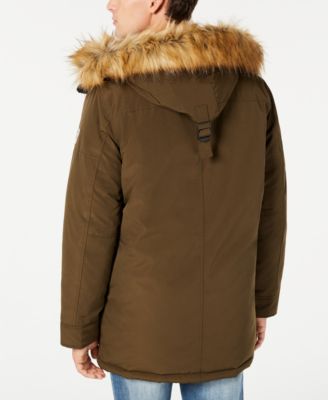 guess hooded parka