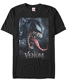 Marvel Men's Venom Action Poster Short Sleeve T-Shirt