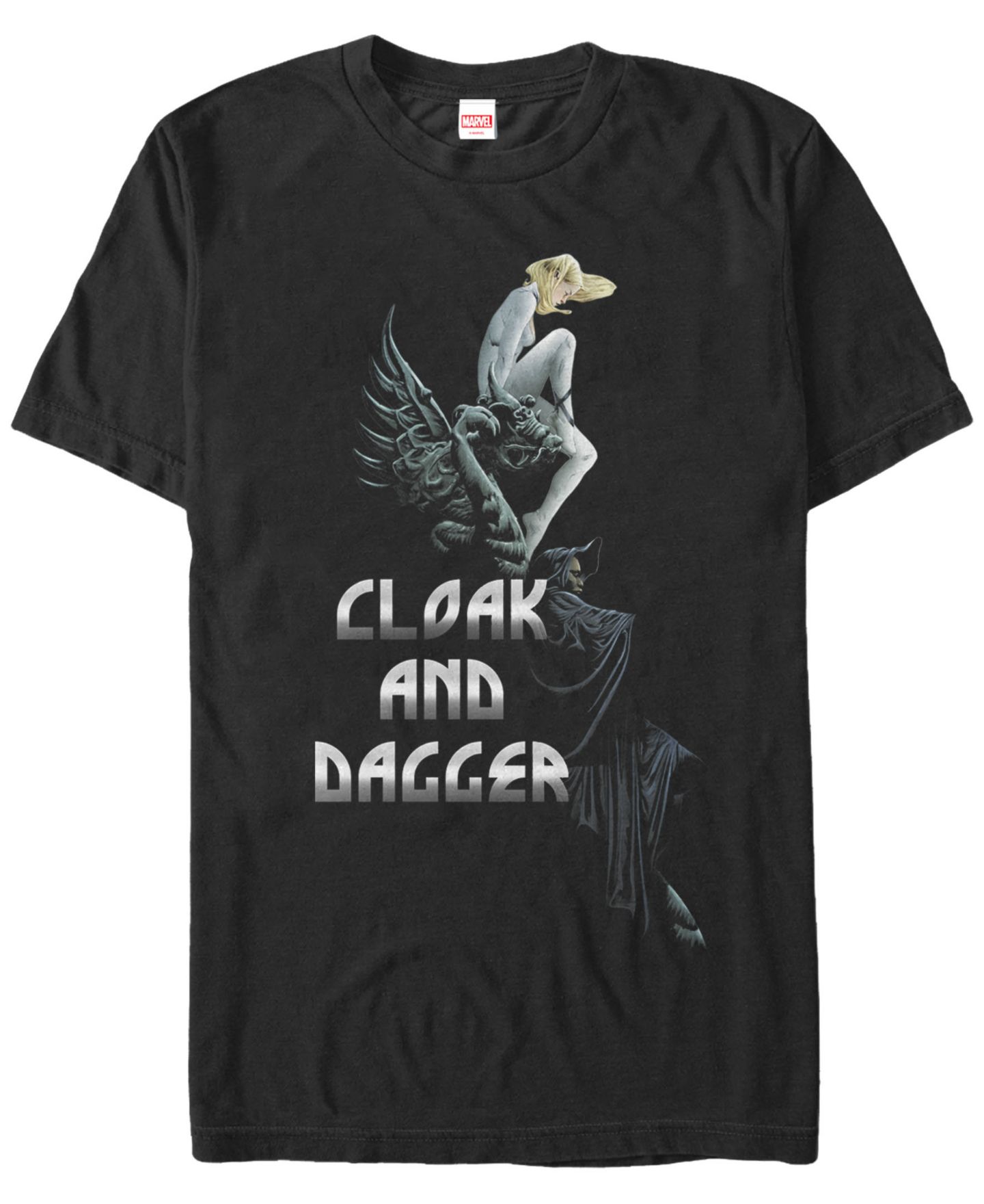 Мужская футболка Fifth Sun Marvel Universe Cloak and Dagger Short Sleeve, цвет: Чёрный — фото 1