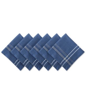 Chambray French Stripe Napkin, Set of 6