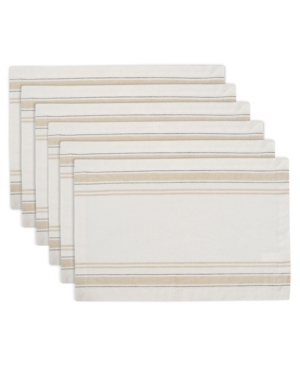 Chambray French Stripe Placemat Set of 6