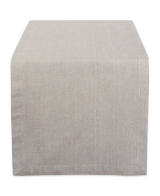 Solid Chambray Table Runner 14" x 108"