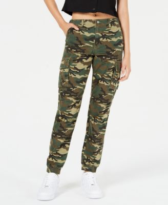 camo utility joggers