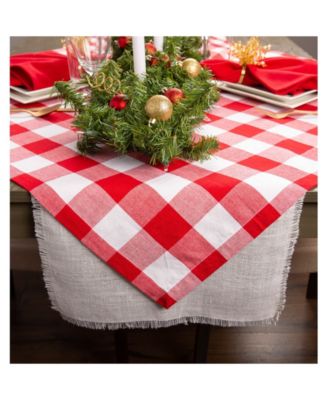 Buffalo Check Table Topper 40" x 40"