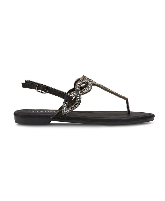 Olivia Miller Candy Kisses Infinity Strap Sandals & Reviews - Sandals ...