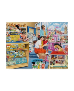 Trademark Global Trevor Mitchell In The Toy Shop Canvas Art In Multi