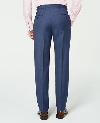 Dress Pants Men NEW Lauren Ralph Lauren Men's Classic Fit Flat Front Suit  Pants Gray Business Formal Pants