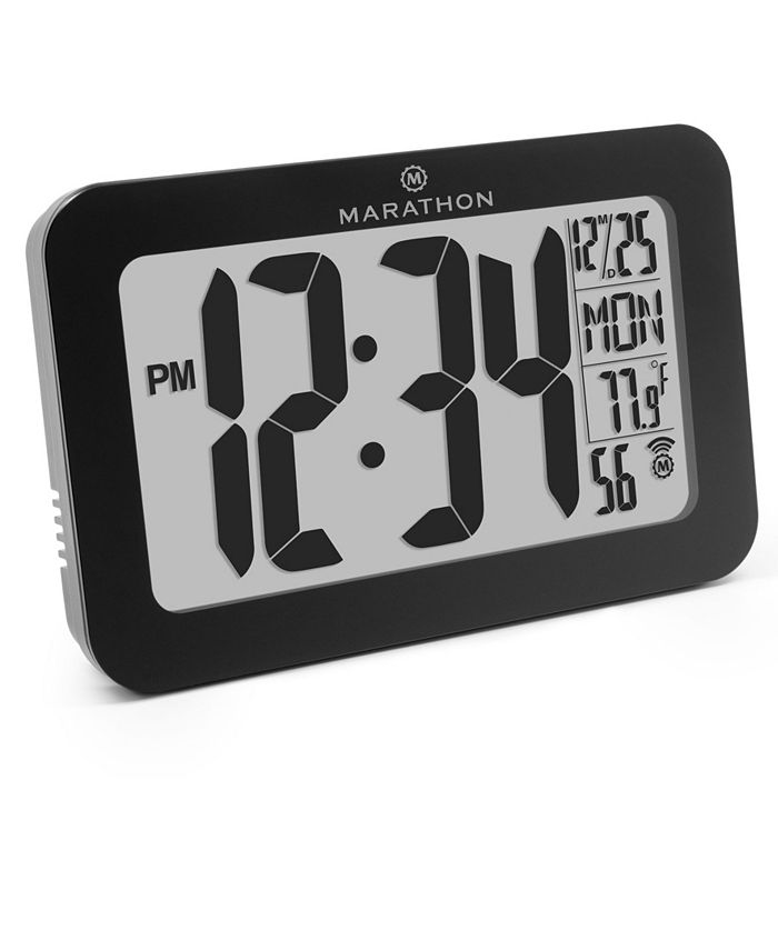 Marathon Panoramic Atomic Wall Clock Macy's