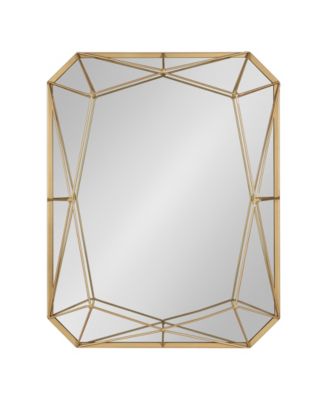 CLOSEOUT! Keyleigh Rectangle Metal Accent Wall Mirror - 22" x 28"