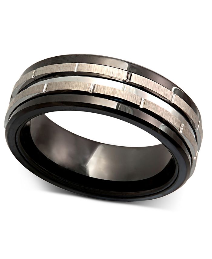 Macy's sales tungsten rings