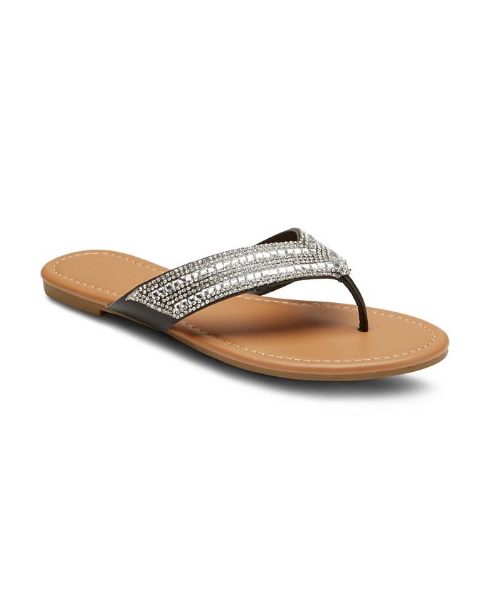 Olivia Miller Love, Need, Want Embellished Sandals & Reviews - Sandals ...