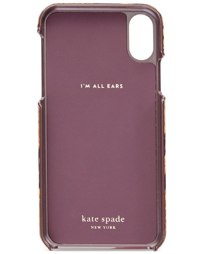 kate spade new york Snake Embossed XS iPhone Case - Macy's