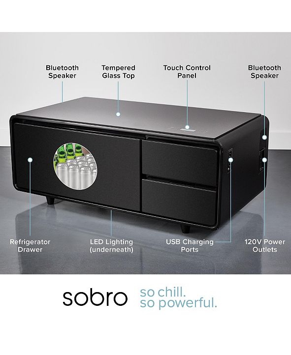 Furniture Sobro Smart Storage Coffee Table with ...