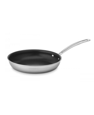 Shop Cuisinart Multiclad Pro 10" Non-stick Skillet In Stainless Steel