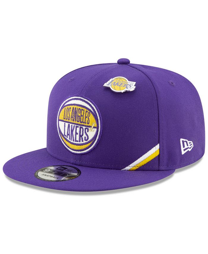 New Era Los Angeles Lakers On-Court Collection 9FIFTY Cap - Macy's