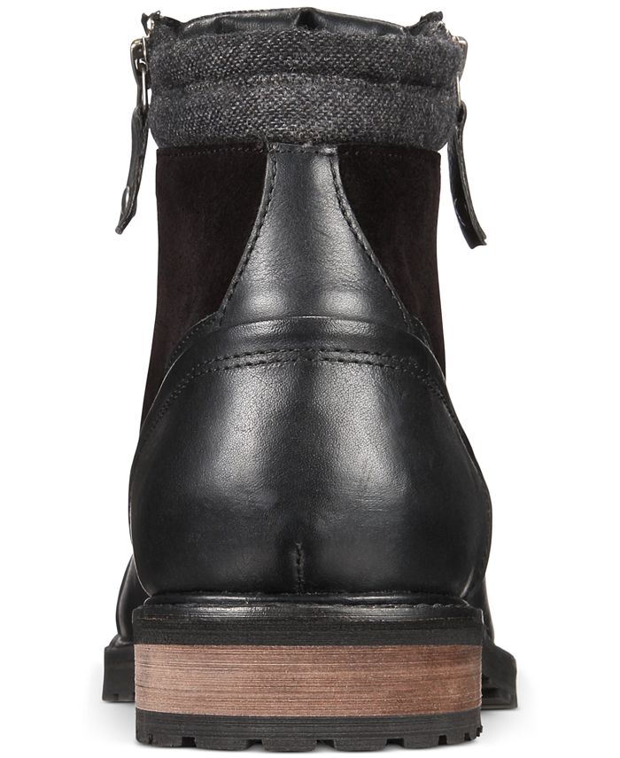 Bar III Men's Connor Leather LaceUp Boots, Created for Macy's Macy's