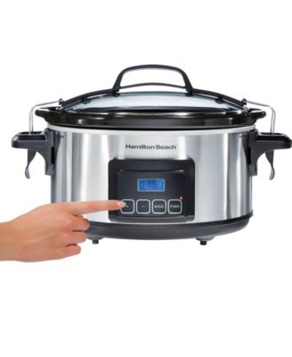 Programmable Stay or Go 6 Qt. Slow Cooker - 33561