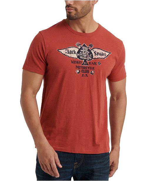 Lucky Brand Men S Jack Of Spades Graphic T Shirt Reviews T