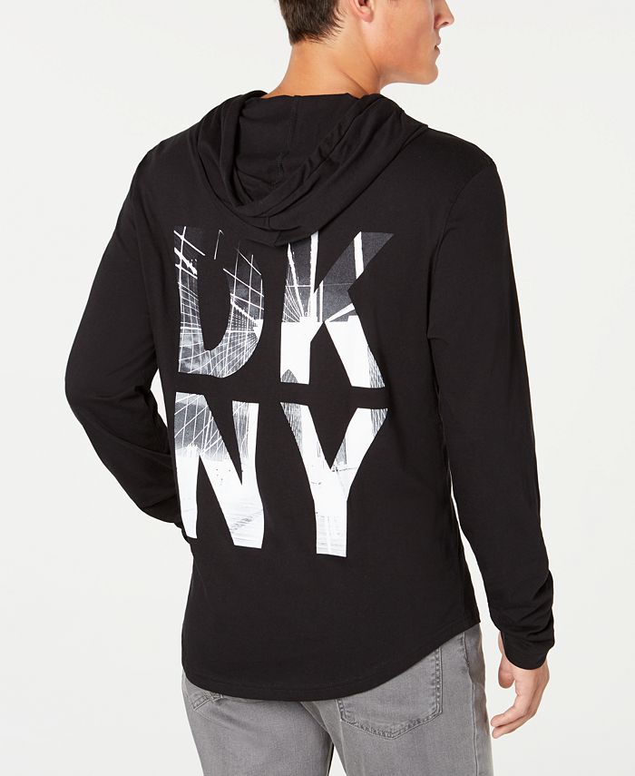 DKNY Men's Logo Graphic Hoodie - Macy's