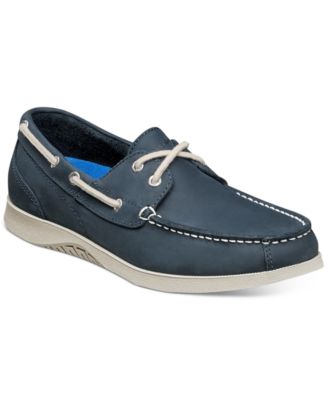 mens navy boat shoes