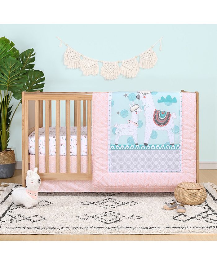 Llama crib set store