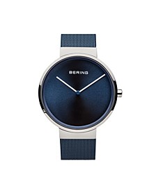 Men's Classic Stainless Steel Mesh Watch