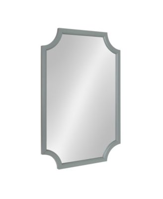 Hogan Framed Scallop Wall Mirror - 24" x 36"