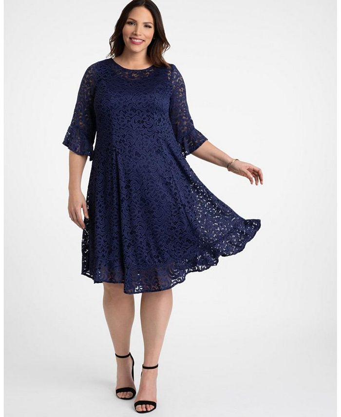 Kiyonna Women's Plus Size Livi Lace Dress - Macy's