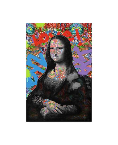 Trademark Global Dean Russo Mona Lisa Abstract Color Canvas Art