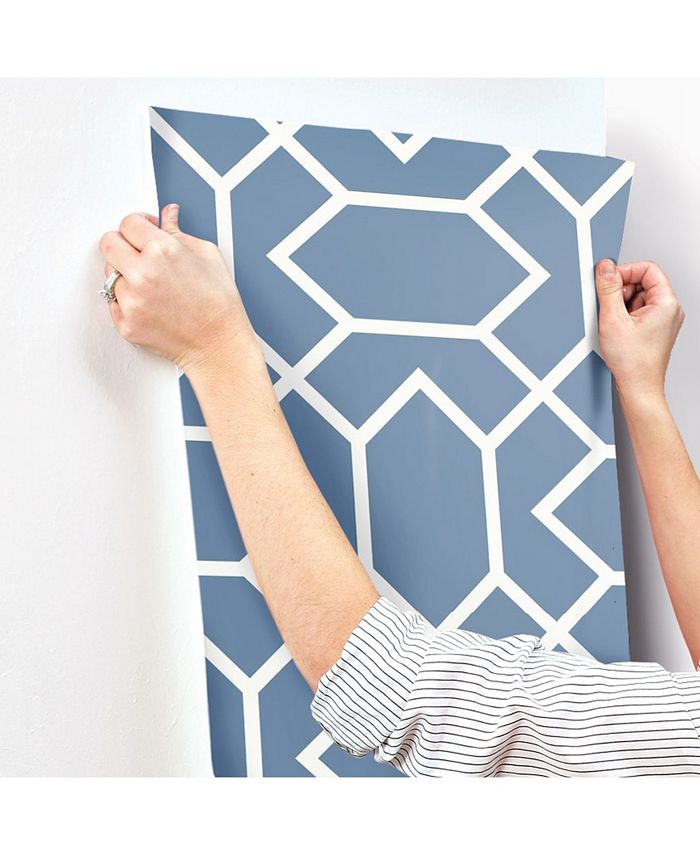 York Wallcoverings Modern Geometric Peel and Stick Wallpaper Macy's