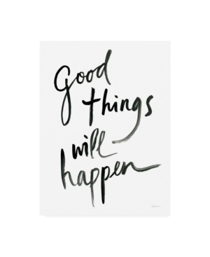 Trademark Global Sue Schlabach Good Things Will Happen Canvas Art In Multi
