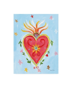 Trademark Global Farida Zaman Frida's Heart I Canvas Art In Multi