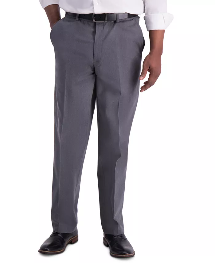 Men's Classic-Fit Flat-Front Dress Pants - thumbnail 7