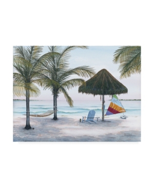 Trademark Global Patrick Sullivan Thatched Afternoon Canvas Art In Multi