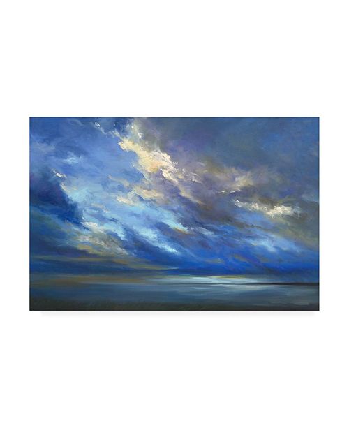 Trademark Global Sheila Finch Coastal Sky 2 Canvas Art 15 5 X