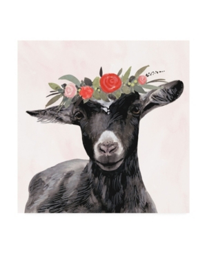 Victoria Borges Garden Goat Iii Canvas Art - 155