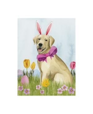Trademark Global Grace Popp Puppy Easter I Canvas Art In Multi